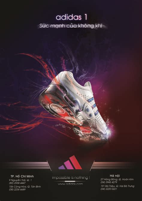 Adidas shoes poster design ideas